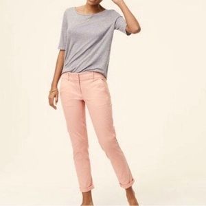 5 for $20 SALE! LOFT Light Pink Straight Fit Jeans low rise